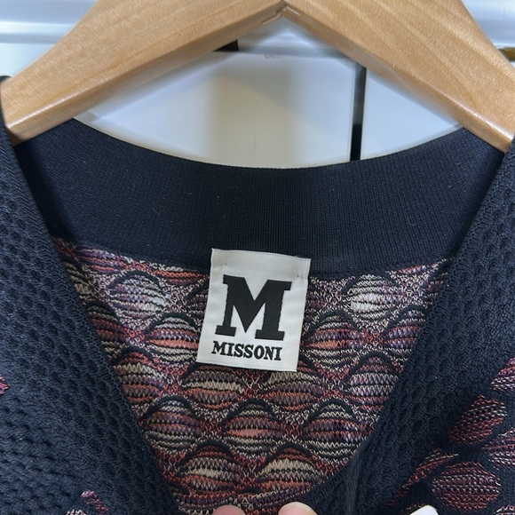 M Missoni Long Sleeve Mini Dress Sz38 - Picture 6 of 8
